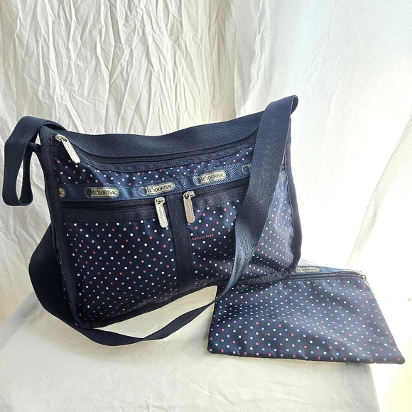 LeSportsack Crossbody Messenger Bag EUC - Picture 1 of 16